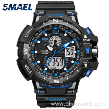 SMAEL Sport Watch Men 2021 Clock Male LED